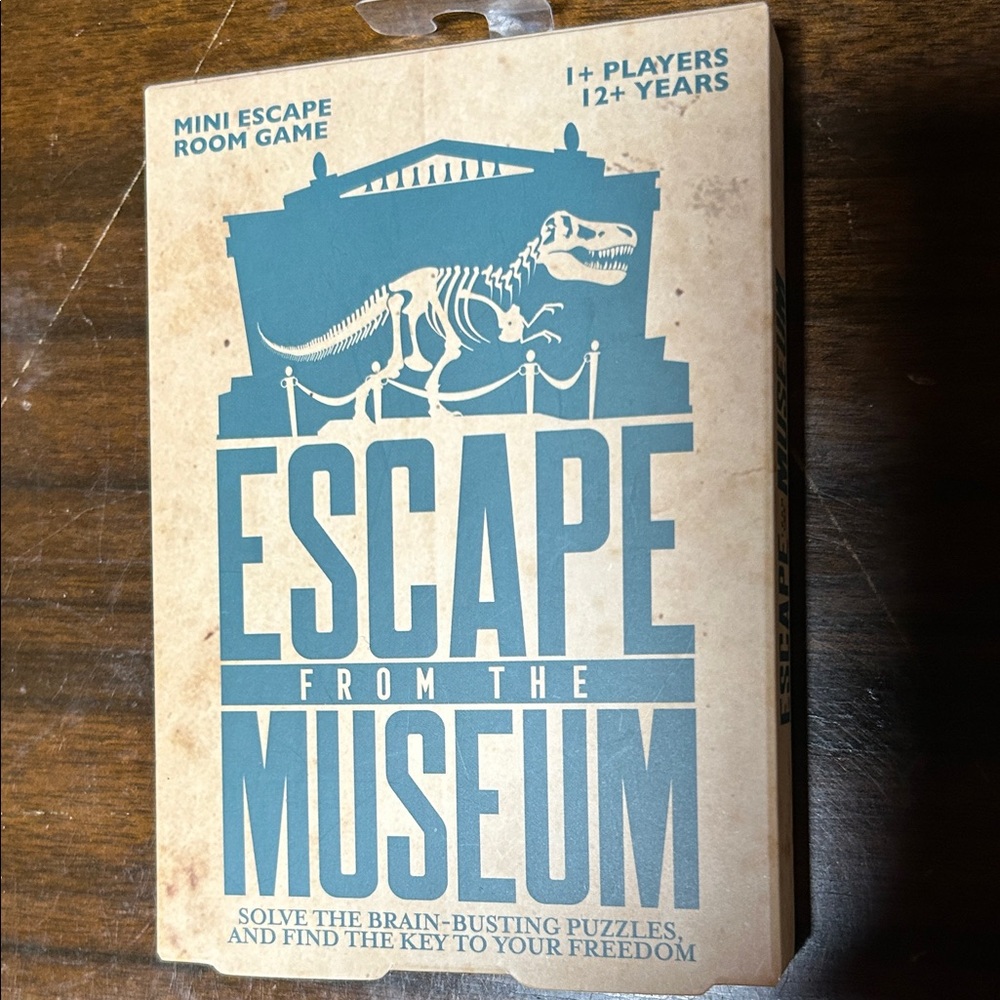 Escape from the museum puzzle game.